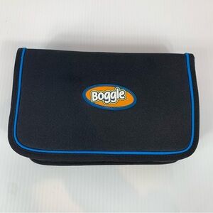 Hasbro Deluxe Boggle Travel Game Folio Edition w/ Zipper Case Vtg 2003 Complete